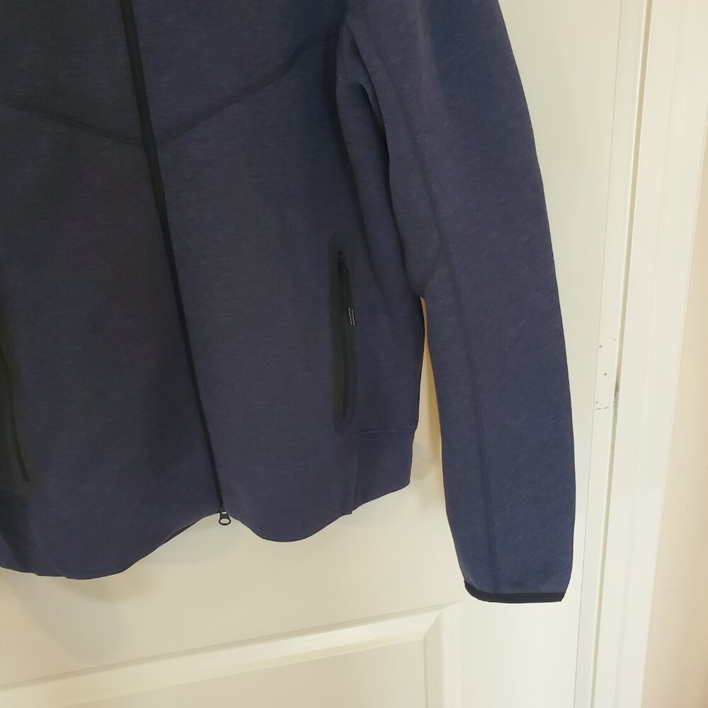 NWT Mens Nike Tech Fleece Full Zip Windrunner Obsidian XXL hoodie - Picture 4 of 14